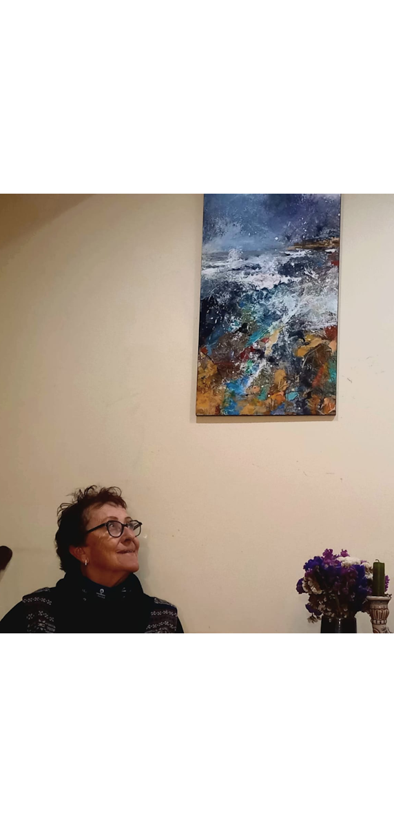 Edge of the tide in situ